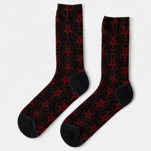 Chaussette Pentagram Red Devil