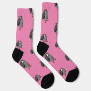 Chaussette Perroquet gris africain