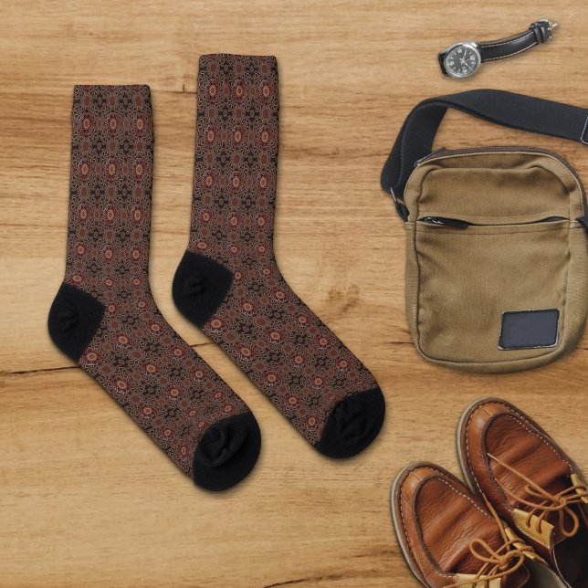 Chaussette Perse sunniest encadré motif ethnique (Créateur téléchargé)