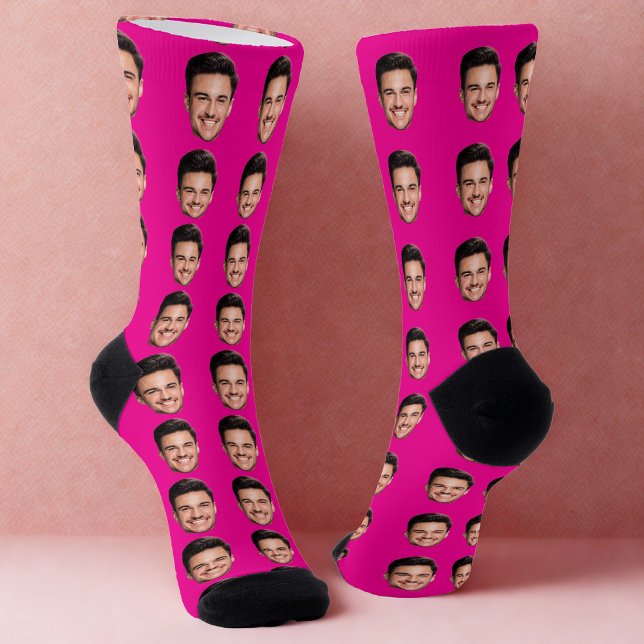 Chaussette Personalized Face Socks, Funny Gift with Your Face (Créateur téléchargé)
