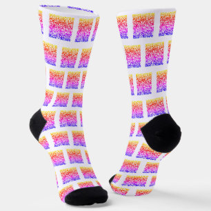Chaussette Personnalisation de vos chaussettes de code QR - C