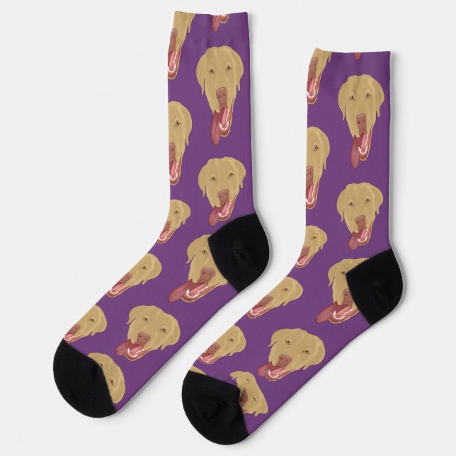 Chaussette Personnalisé Dudley Labrador (Gauche)