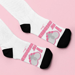 Chaussette Personnalisé I Love My Wife - Ajouter Nom & Photo