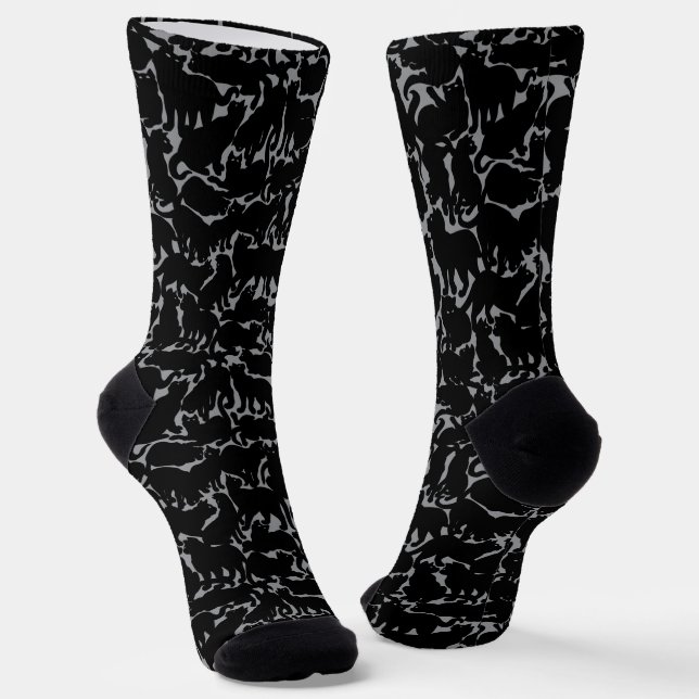 Chaussette Personnaliser sur les Chaussettes Cool pour chats  (Angulaire)