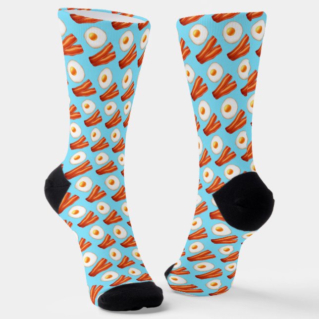 Chaussette Petit-Déjeuner Bacon Et Oeuf (Angulaire)