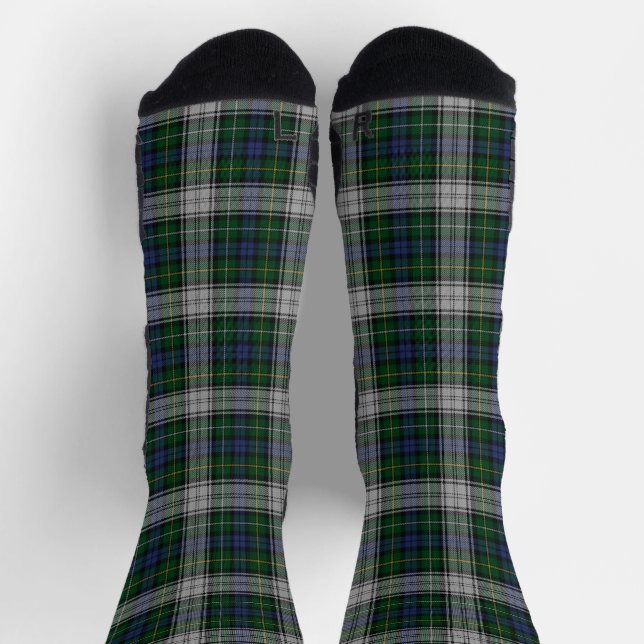 Chaussette Petit Tartan Campbell Robe (Haut)
