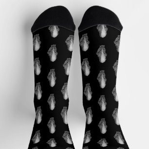 Chaussette Photo chinoise de portrait de choux