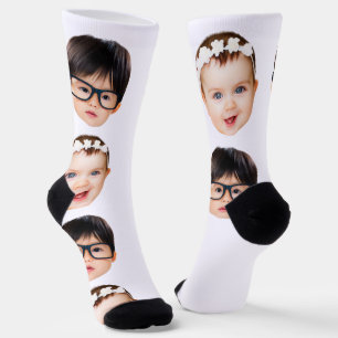 Chaussette Photo personnalisée Le meilleur cadeau pour maman