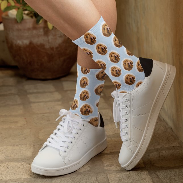 Chaussette Photo personnalisée pour animaux | Personnalisé Bl (Créateur téléchargé)