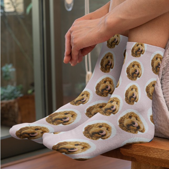 Chaussette Photo personnalisée pour animaux | Personnalisé Pi (Créateur téléchargé)