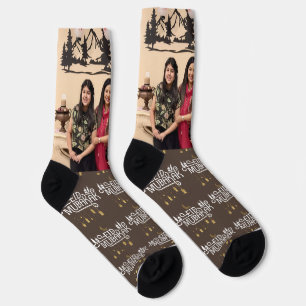 Chaussette Photo personnalisée sur mesure Famille
