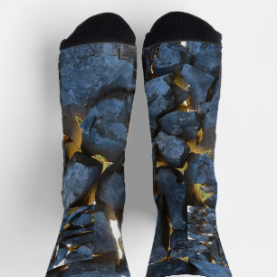 Chaussette Photographie russe à mur de pierre croate