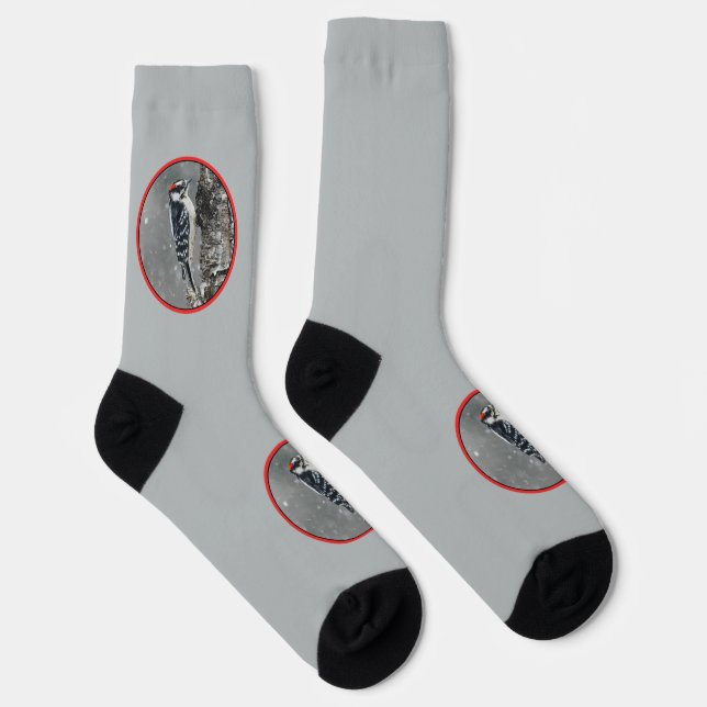 Chaussette Pic Downy en neige - Photo originale (Droite)