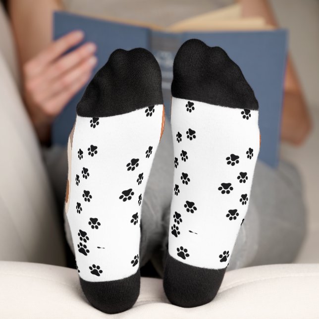 Chaussette pied de chat (Fond)