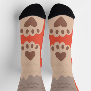 Chaussette pied de chat