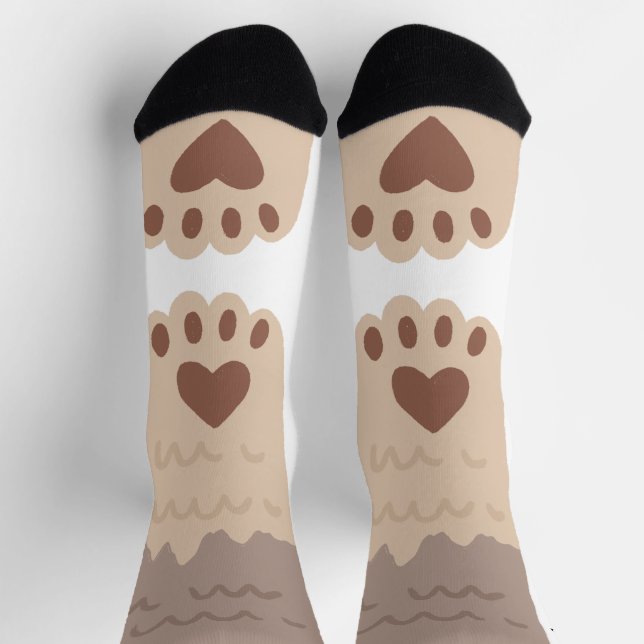 Chaussette pied de chat (Haut)