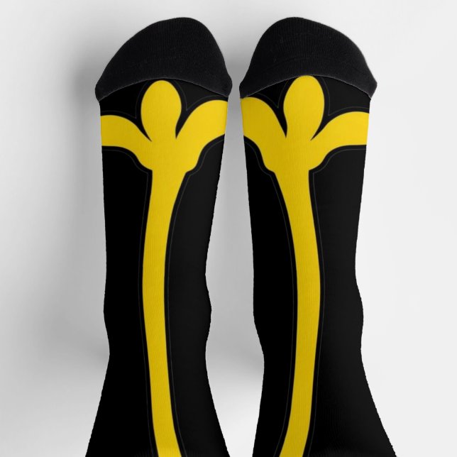 Chaussette Pieds de poulets amusants Pieds Chaussettes Genou  (Haut)