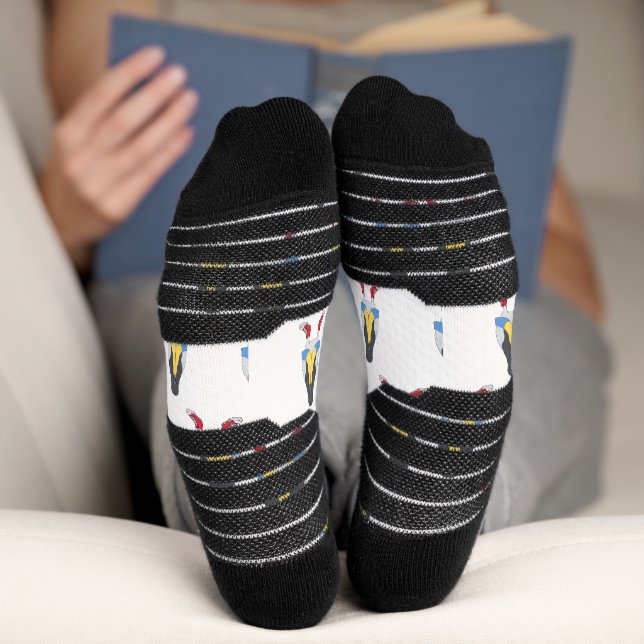 Chaussette Pigeon avec chaussures (Fond)