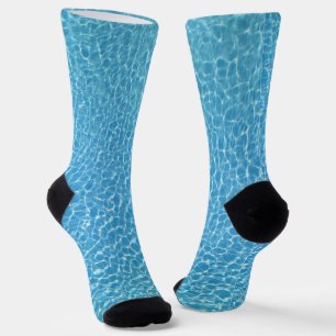 Chaussette Piscine Eau Bleue