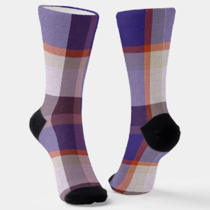 Chaussette Plaid décoratif