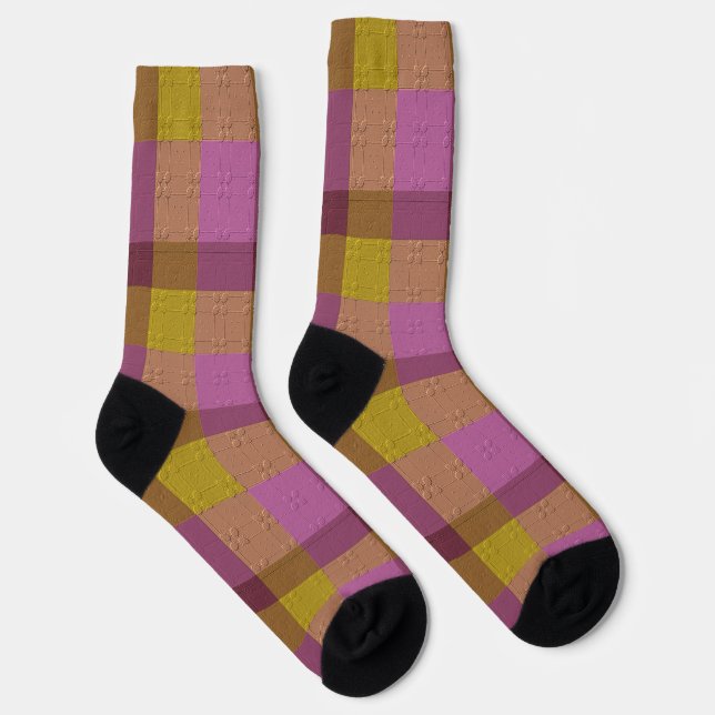 Chaussette  Plaid Décoratif (Droite)