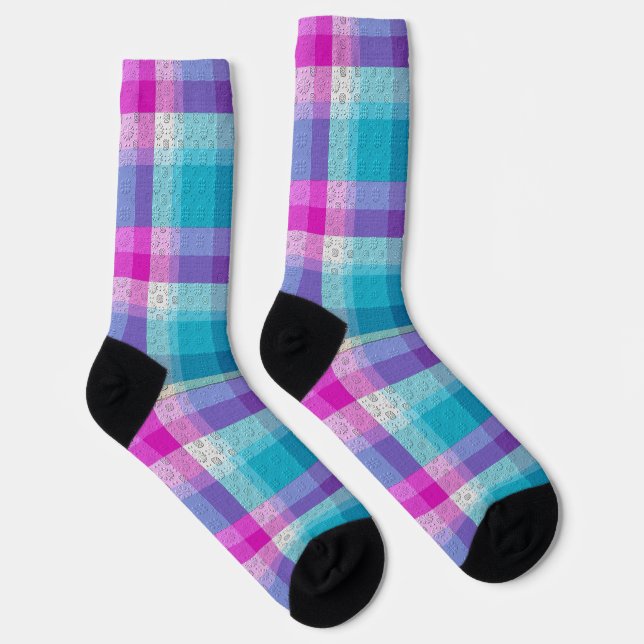 Chaussette  Plaid Décoratif (Droite)