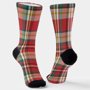 Chaussette Plaid Rustique Moderne Groomsmen Correspondant Rou
