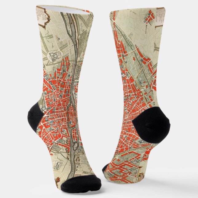 Chaussette Plan de Paris (Angulaire)