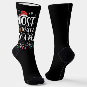 Chaussette Plus susceptible d'être écrasé par un renne à Noël
