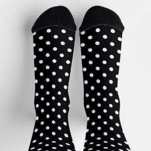 Chaussette Point Polka noir