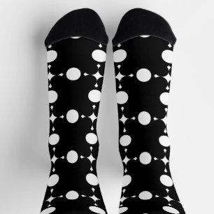 Chaussette Points blancs, Motif à pois, Pois, Pointillé