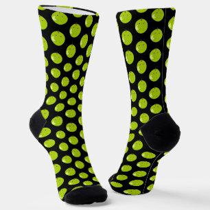 Chaussette Pomme maléfique avec cicatrice Halloween