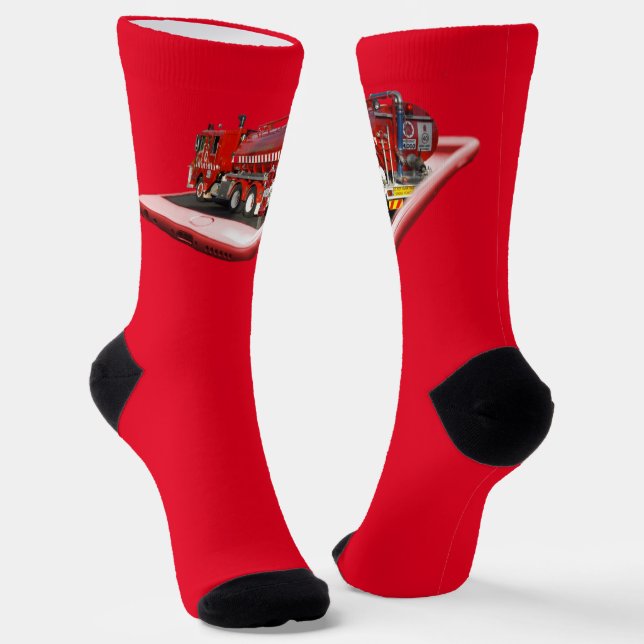 Chaussette Pompiers, Chaussettes d'équipage (Angulaire)