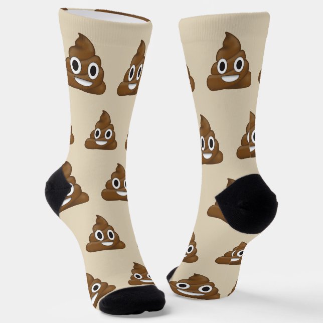 Chaussette Poop Emoji (Angulaire)