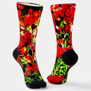 Chaussette Poppies