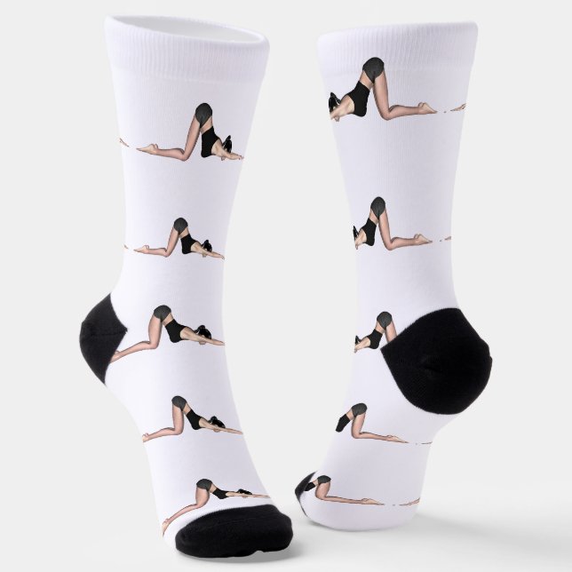 Chaussette Postures de yoga Thunder_Cove (Angulaire)