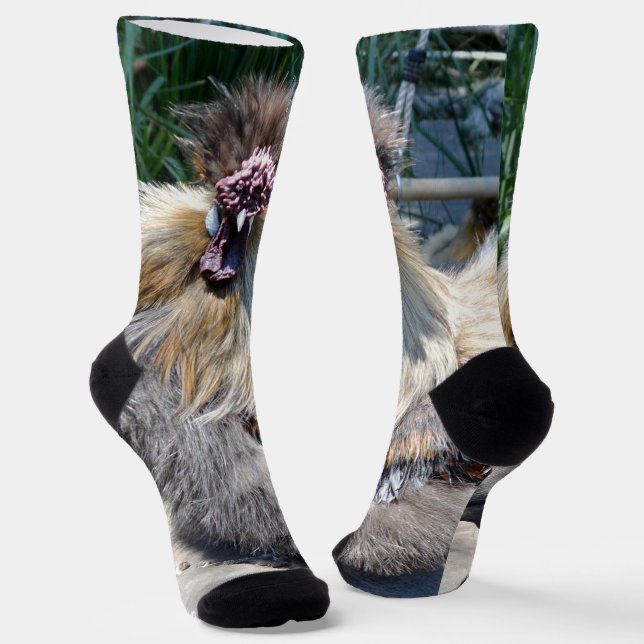 Chaussette Poulet moche, Chaussettes d'équipage (Angulaire)