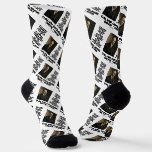 Chaussette Principale entreprise du peuple américain Coolidge