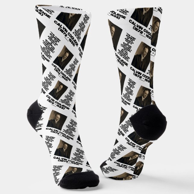 Chaussette Principale entreprise du peuple américain Coolidge (Angulaire)