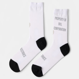 Chaussette PROPRIÉTÉ DE BILL Corp. Industries