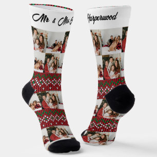 Chaussette Pull Noël dégueu Mr & Mme Nouvellement Mariés 2