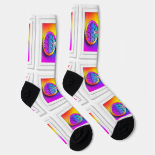 Chaussette QUELS Lunettes de vue Premium Quirky Socks durable