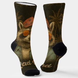 Chaussette Rad Papa Drôle Bonne Fête des pères Vintage