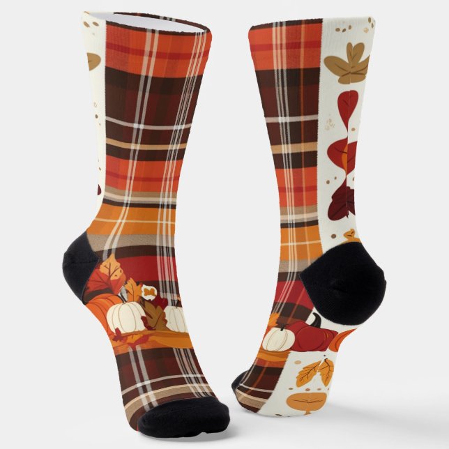 Chaussette Rassemble-toi autour du plaid (Angulaire)