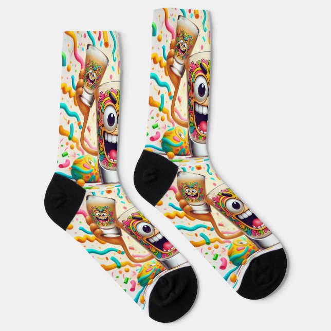 Chaussette Rave Party Shot Glass (Droite)