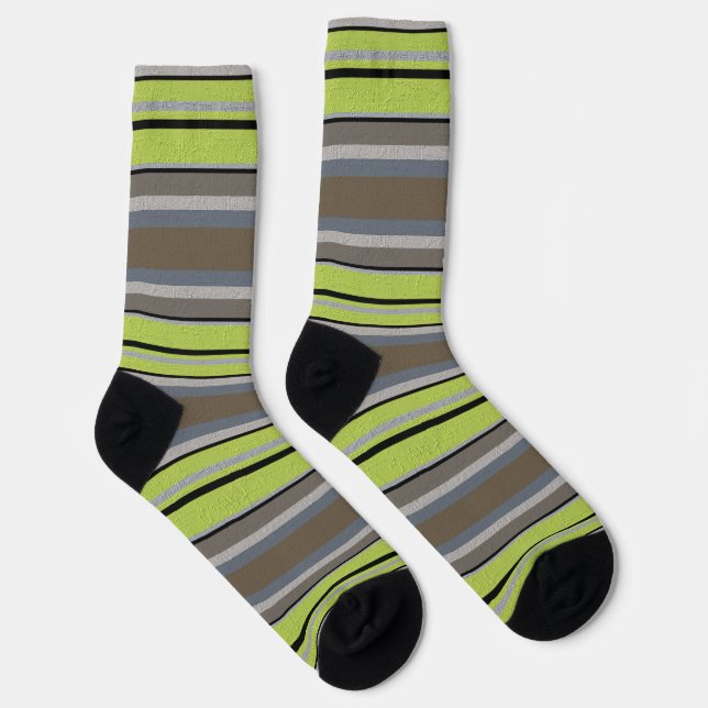 Chaussette Rayé décoratif (Droite)