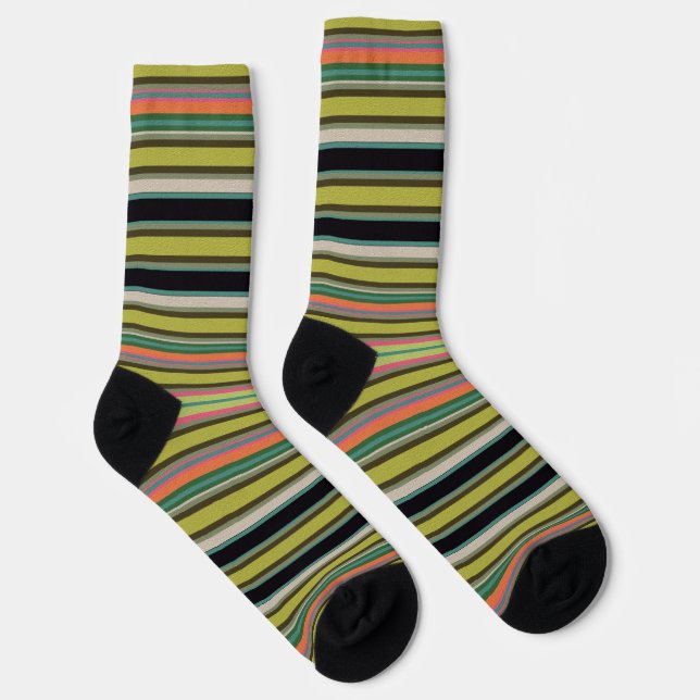 Chaussette Rayé décoratif (Droite)