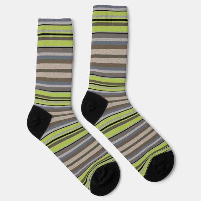 Chaussette Rayé décoratif (Droite)