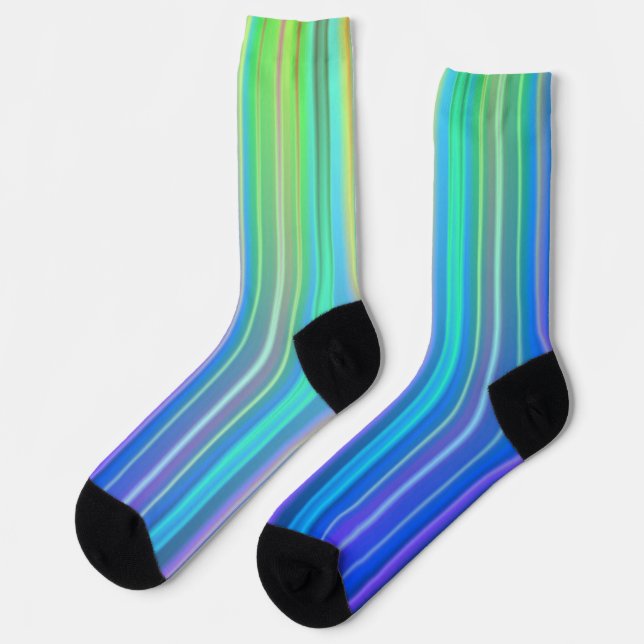 Chaussette Rayures arc-en-ciel (Gauche)