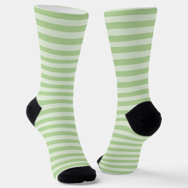 Chaussette Rayures Vertes (Angulaire)